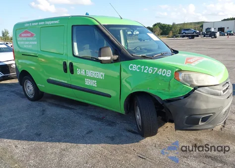 2016 Ram Promaster City Tradesman z USA, uszkodzony, nr VIN ZFBERFATXG6B83735